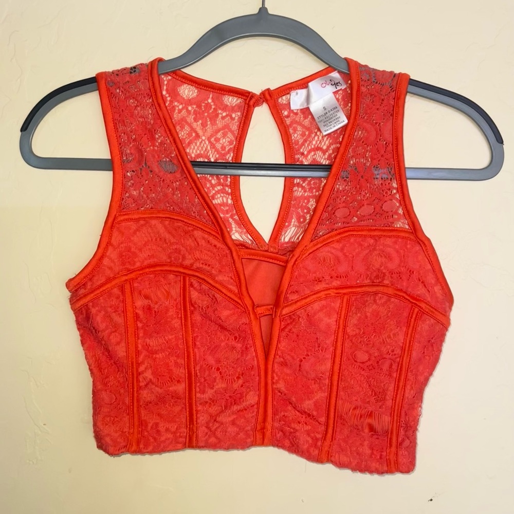 Oh Yes brand Crop Top